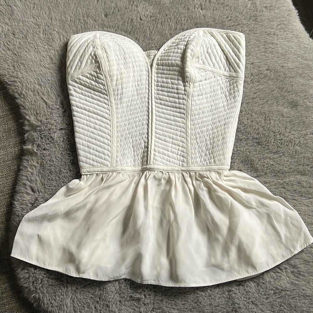 100% silk corset by Parker